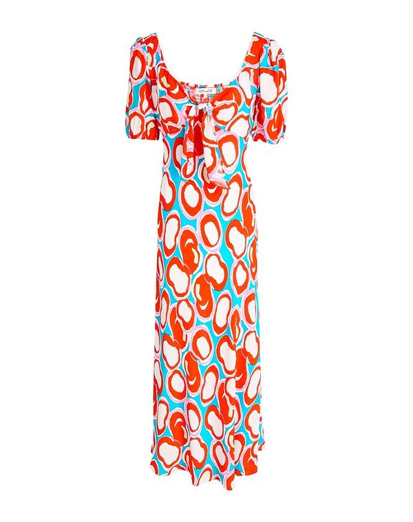 ダイアン 電話機 ファステンバーグ レディース トップス 衣裳 朱夏御召しもの DIANE VON FURSTENBERG Tomato Red 赤いこと