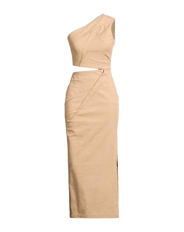 マックスマーラ レディース トップス 衣裳 ワンショルダードレス MAX MARA STUDIO Sand 砂子