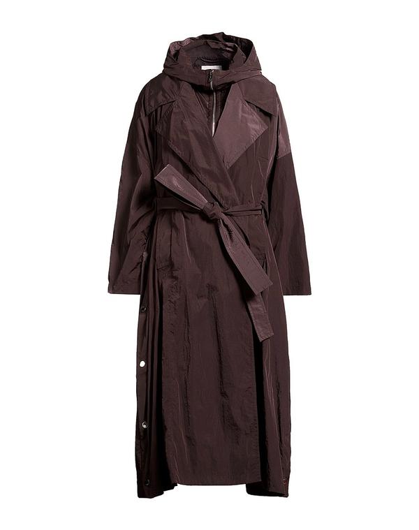 運動競技マックス レディース アウター 厚地の外套 SPORTMAX Dark Brown 赤銅色