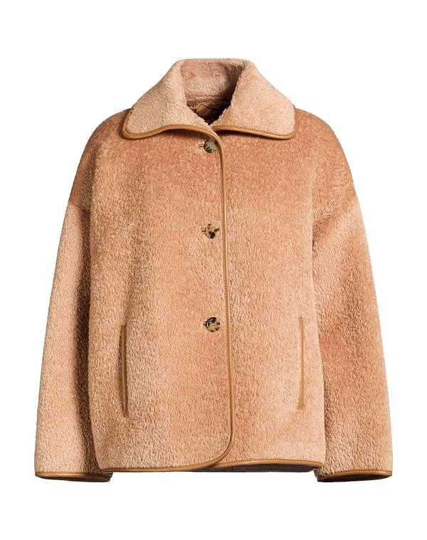 マックスマーラ レディース アウター 厚地の外套 MAX MARA STUDIO Camel 駱駝