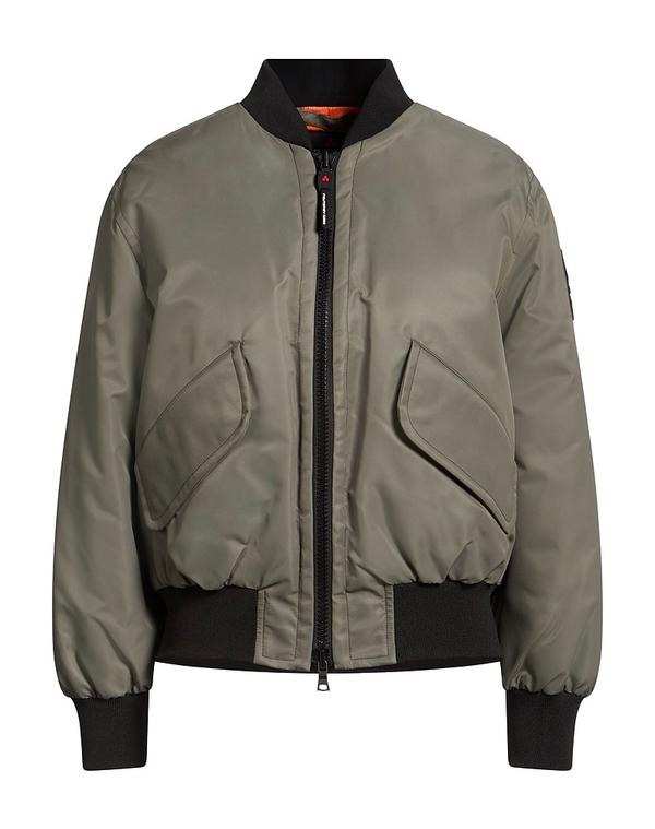 ピューテリー レディース アウター 上衣・上衣 ボンバージャケット PEUTEREY Sage Green 緑であること