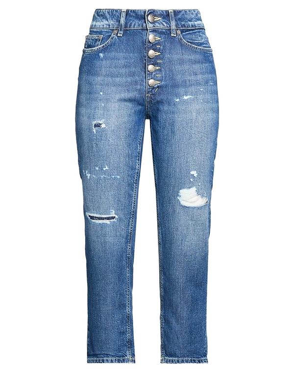 ドンダップ レディース ボトムス デニムパンツ ジーンズ DONDUP Blue ブルー｜ReVida 店