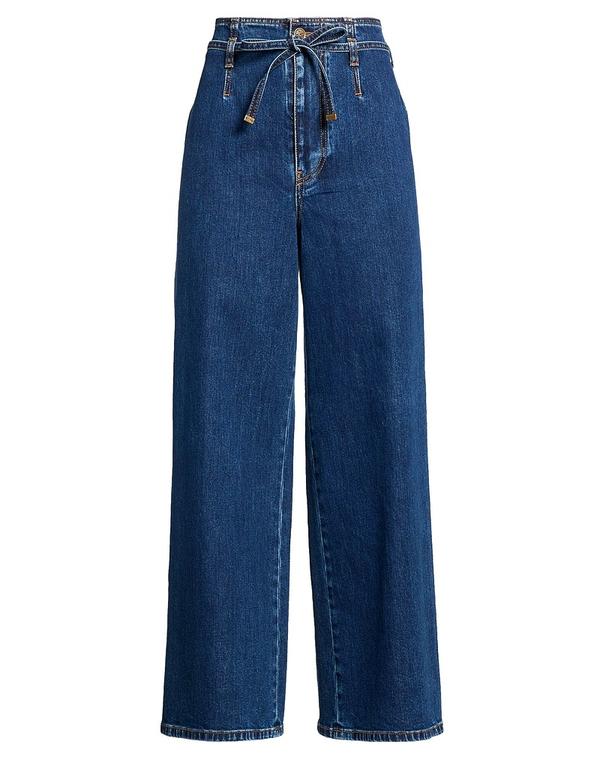 エトロ レディース ボトムス ジーンズズボン下 太陽フレア\u0026ワイドレッグ ETRO \u0026 Blue 青碧