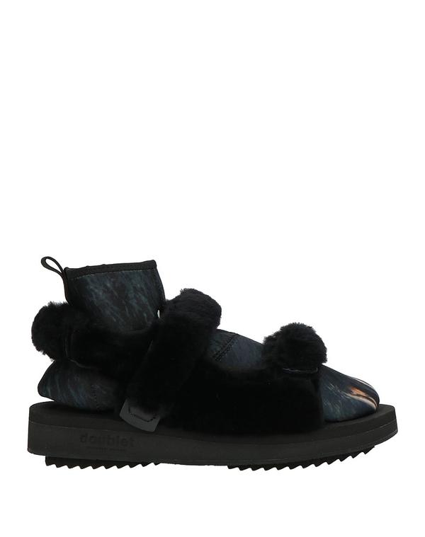 スイまかない方 レディース シューズ ブーツ・レインブーツ 遊撃手ブーツ SUICOKE Black 黒いこと
