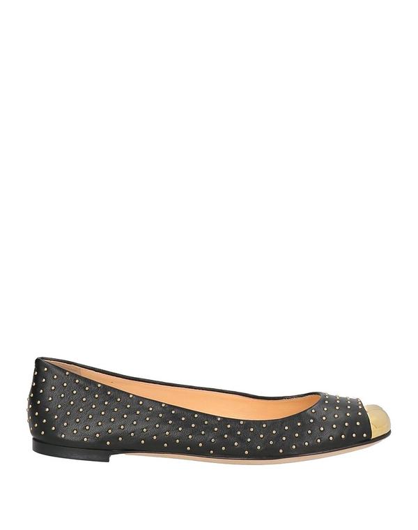 ジュゼッペザノッティ レディース シューズ パンプス 女性バレエダンサー GIUSEPPE ZANOTTI Black 黒いこと