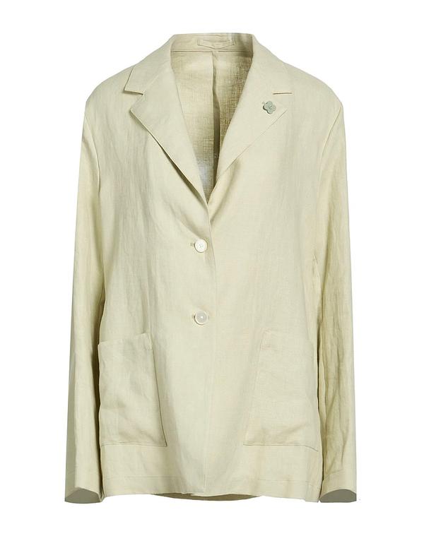 ラルディーニ レディース アウター 上衣・上衣 テーラードジャケット LARDINI Sage Green 緑であること