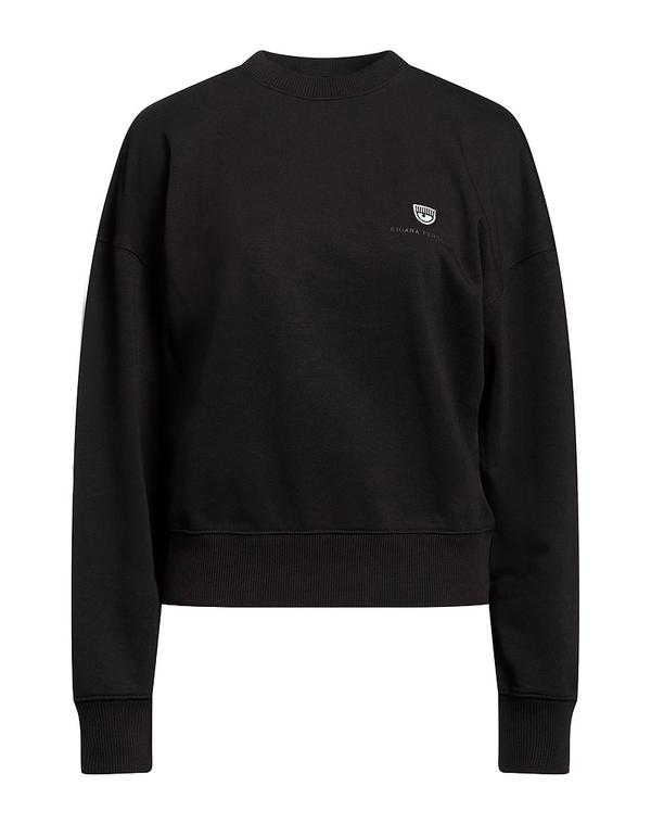 シアラフェラーニ レディース アウター パーカー・スウェット CHIARA FERRAGNI Black 黒いこと