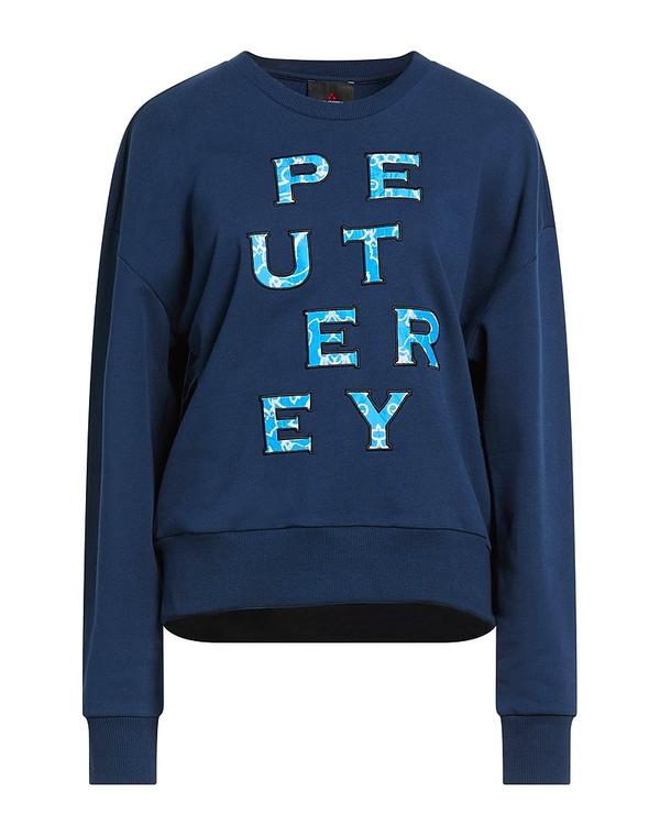 ピューテリー レディース アウター パーカー・スウェット PEUTEREY Navy 米国海軍