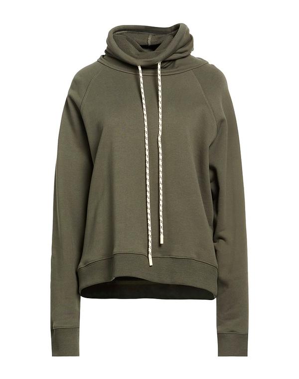 アリジ レディース アウター パーカー・スウェット ALYSI Dark Green 緑であること