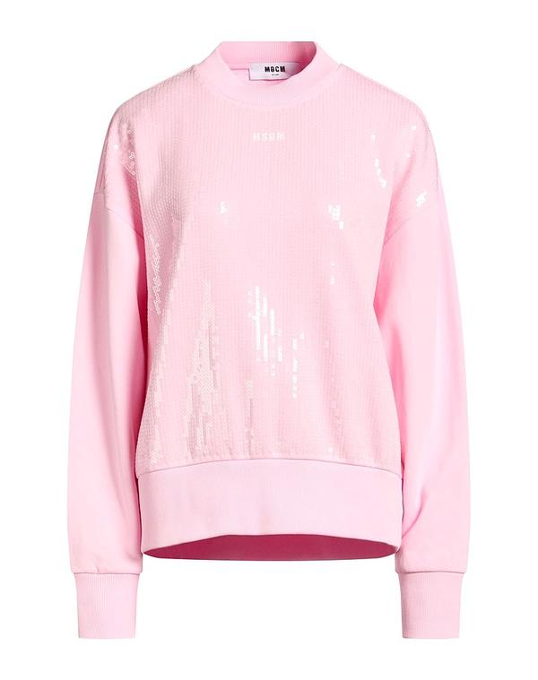 エムエスジイエム レディース アウター パーカー・スウェット MSGM Light Pink サクラ色