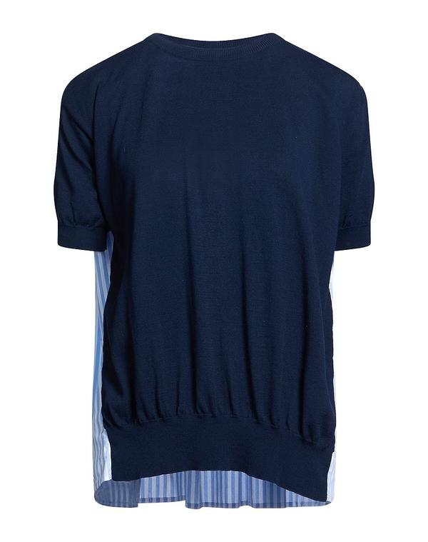 ユッカ レディース トップス プルオーバー ティーシャツ JUCCA Navy 米国海軍