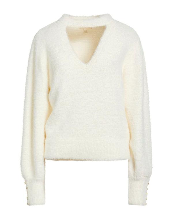 ゲス レディース アウター ニット・セータートルネック GUESS White 白いこと