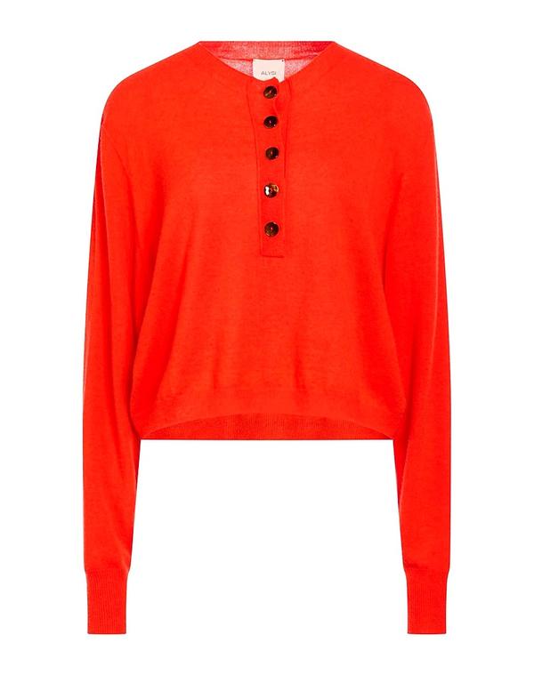 アリジ レディース トップス プルオーバー ティーシャツ ALYSI Tomato Red 赤いこと