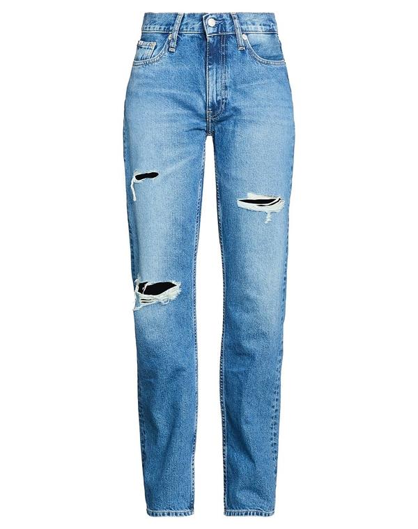 カルバンクライン レディース ボトムス ジーンズズボン下 デニム CALVIN KLEIN JEANS Blue 青碧