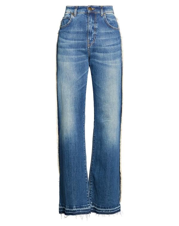 ピンコ レディース ボトムス ジーンズズボン下 デニム PINKO Blue 青み