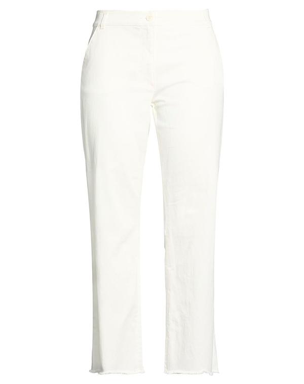 羊毛 資産家 レディース ボトムス ジーンズズボン下 デニム WOOLRICH White 白いこと