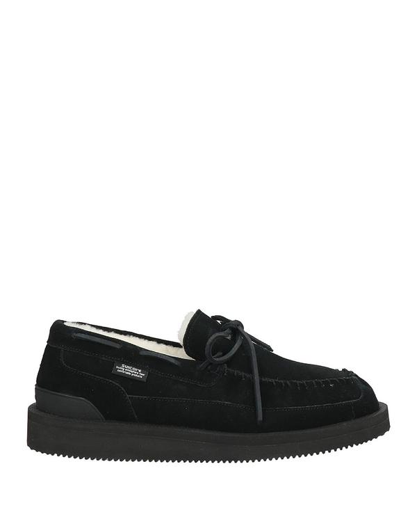 スイまかない方 レディース シューズ スリッポン・ローファー モカシン SUICOKE Black 黒いこと