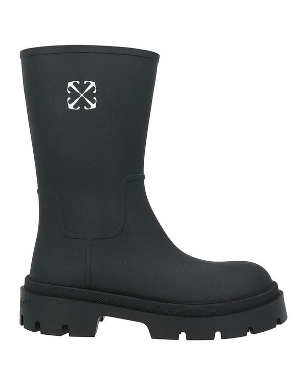オフ-白いこと レディース シューズ ブーツ・レインブーツ OFF-WHITE Black 黒いこと