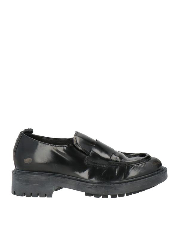 モマ レディース シューズ スリッポン・ローファー モカシン MOMA Black ブラック|ReVida 店