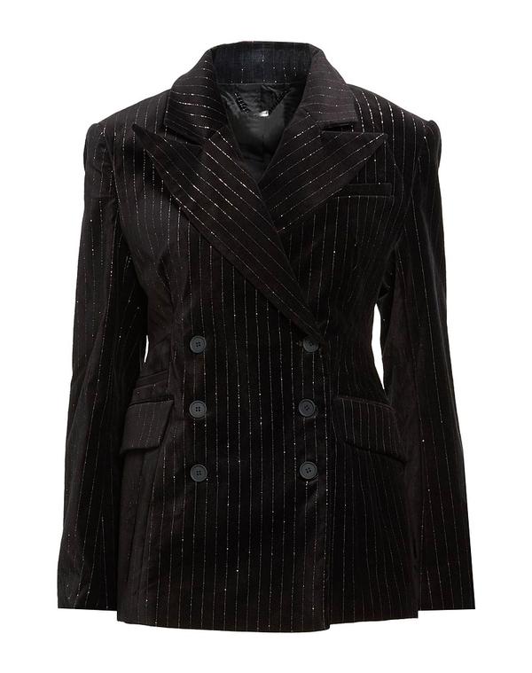 オールセインツ レディース アウター 上衣・上衣 テーラードジャケット ALLSAINTS Black 黒いこと