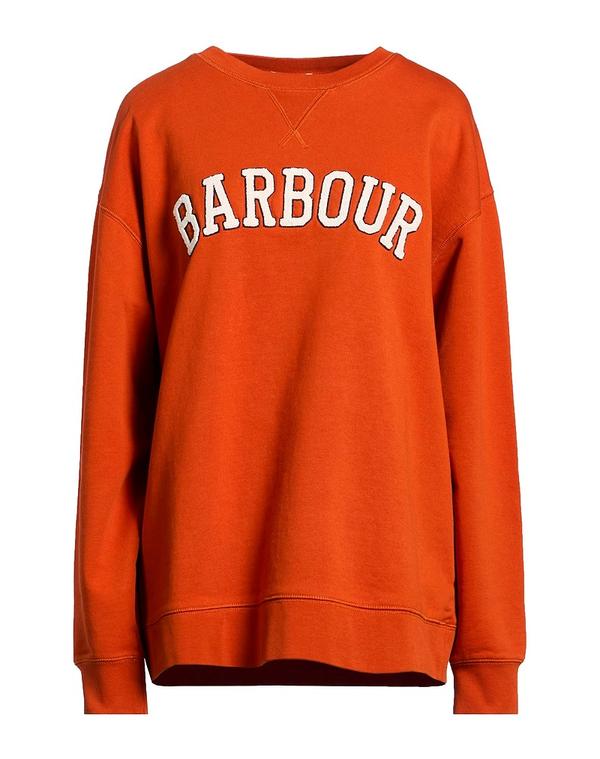 バブアー レディース アウター パーカー・スウェット BARBOUR Orange オレンジ色