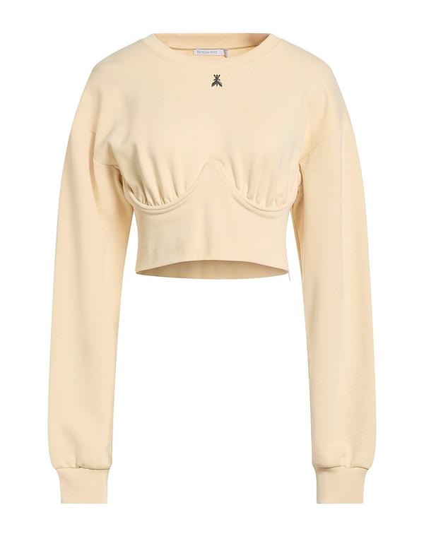 パトリツィア ペペ レディース アウター パーカー・スウェット PATRIZIA PEPE Beige ベージュ