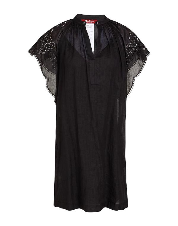 マックスマーラ レディース トップス 衣裳 朱夏御召しもの MAX MARA STUDIO Black 黒いこと