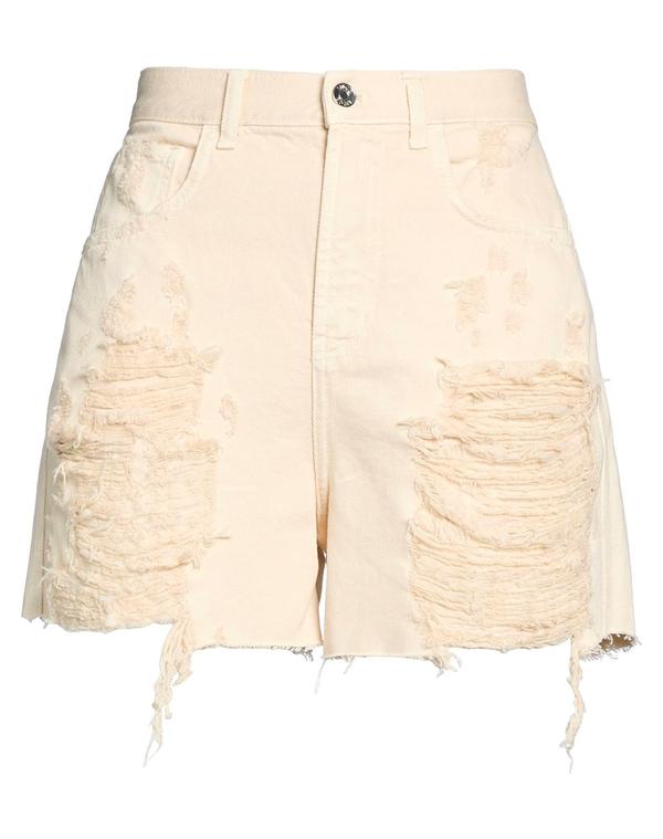 リュージョー レディース ボトムス 二分の一ズボン下・さる股引き デニムショートパンツ LIU JO Beige ベージュ