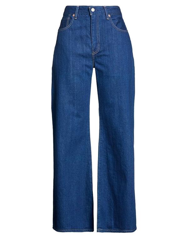 リーヴァイズジーンズ レディース ボトムス ジーンズズボン下 太陽フレア\u0026ワイドレッグ LEVI\u0027S \u0026 Blue 青碧
