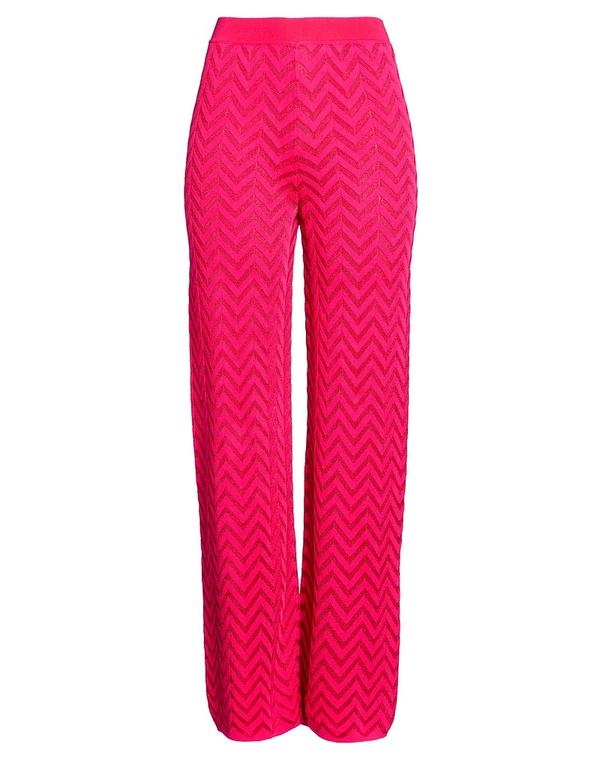 ミッソーニ レディース ボトムス カジュアルパンツ MISSONI Magenta マゼンタ｜ReVida 店