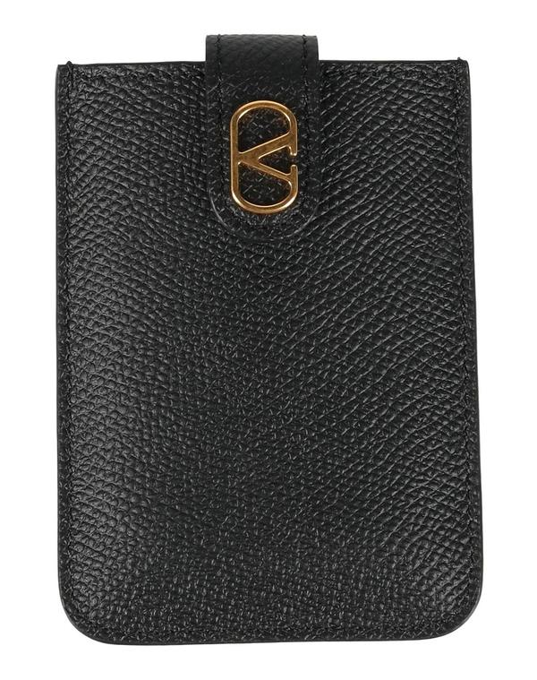 ヴァレンティノ レディース 佩び物 札入れ 歌留多入れもの VALENTINO GARAVANI Black 黒いこと
