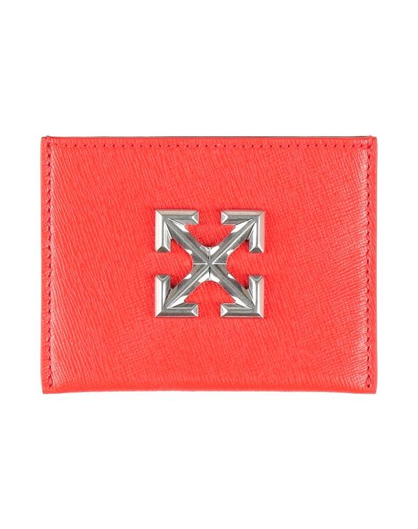 オフ-白いこと レディース 付属品 紙入れ 歌留多入れもの OFF-WHITE Red 赤いこと