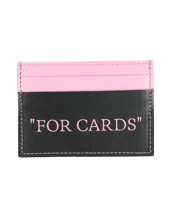 オフ-白いこと レディース 付属品 紙入れ 歌留多入れもの OFF-WHITE Pink さくら色