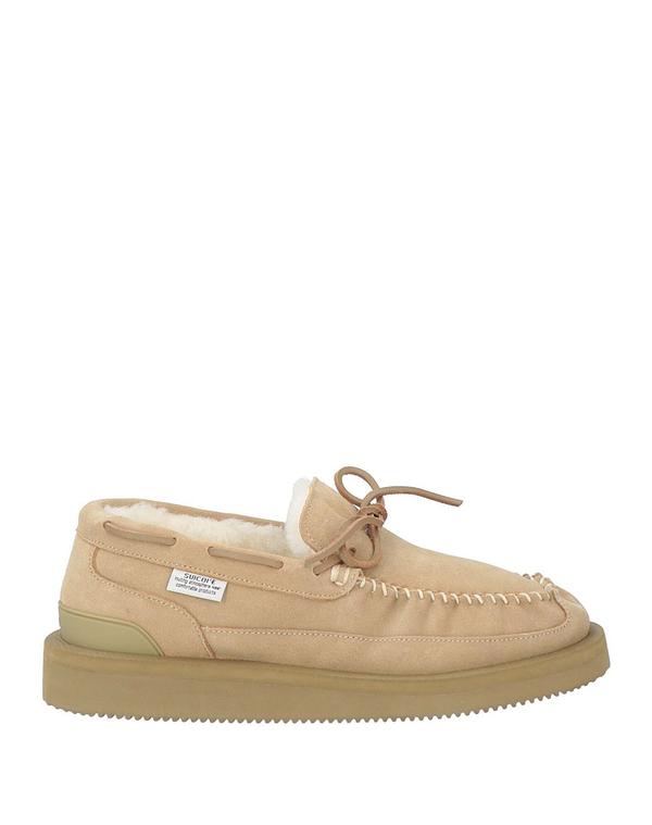 スイまかない方 レディース シューズ スリッポン・ローファー モカシン SUICOKE Beige ベージュ