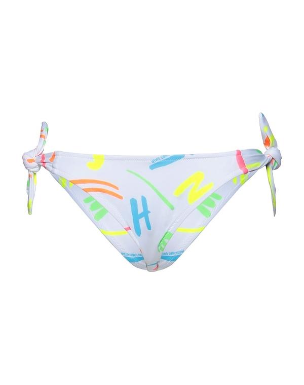 モスキーノ レディース ビーチ/プール スイムショーツ/スイムブリーフ MOSCHINO 水着（ビキニ） White ホワイト