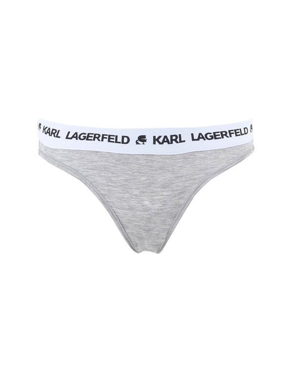 長い巻き毛 ラガーフェルド レディース アンダーお召しもの/スリープウェア さる股引き/ブリーフ KARLAGERFELD さる股引き Gray 薄墨色 インナー・下着・ランジェリー-スタンダード-レディース