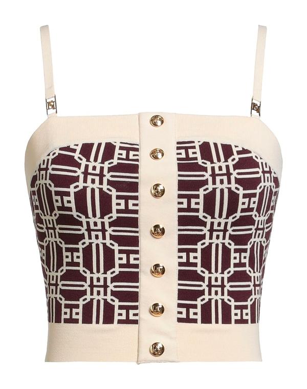 エリザベッタフランキ レディース トップス プルオーバー ELISABETTA FRANCHI Plum 酸桃