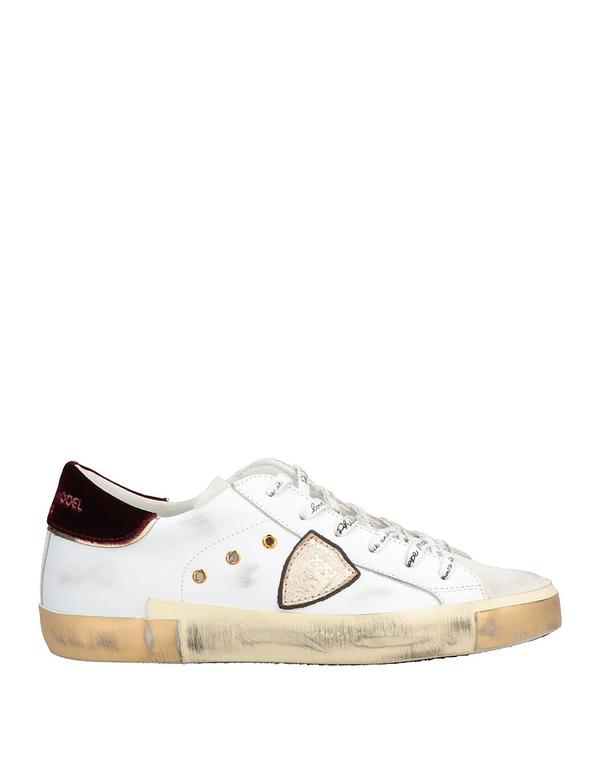 フィリップひな形 レディース シューズ スニーカー PHILIPPE MODEL White 白いこと