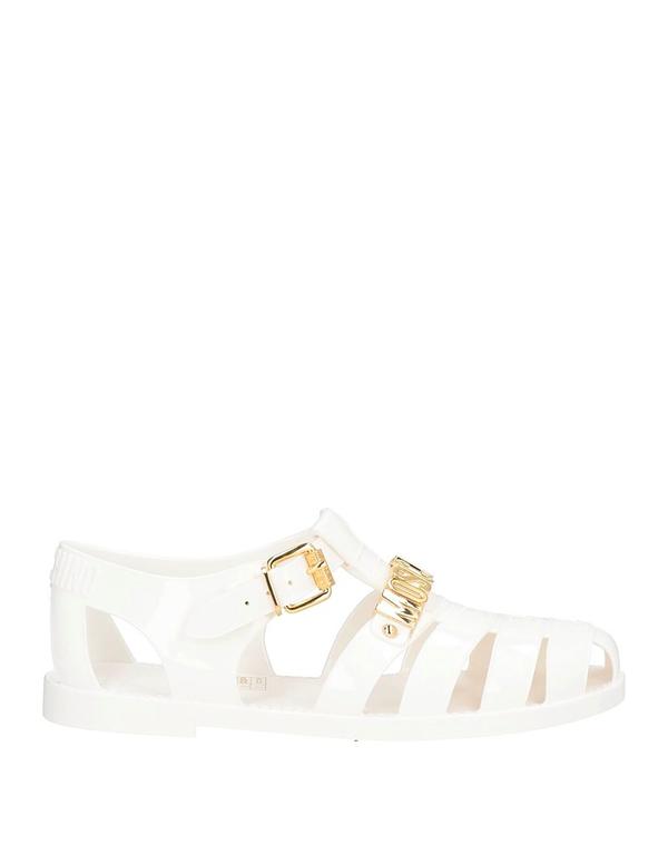 モスキーノ レディース シューズ サンダル MOSCHINO White 白いこと