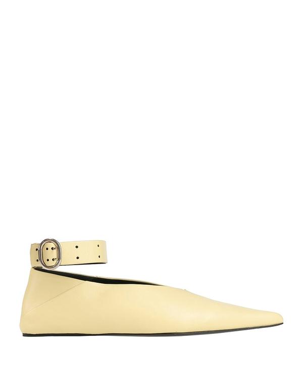ジル・サンダー レディース シューズ パンプス 女性バレエダンサー JIL SANDER Pastel Yellow 黄色