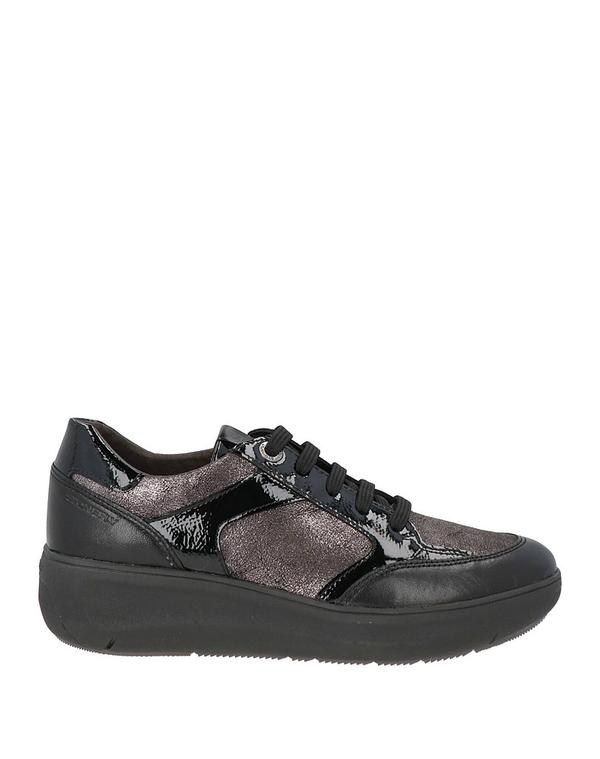 石ころ飛球 レディース シューズ スニーカー STONEFLY Black 黒いこと