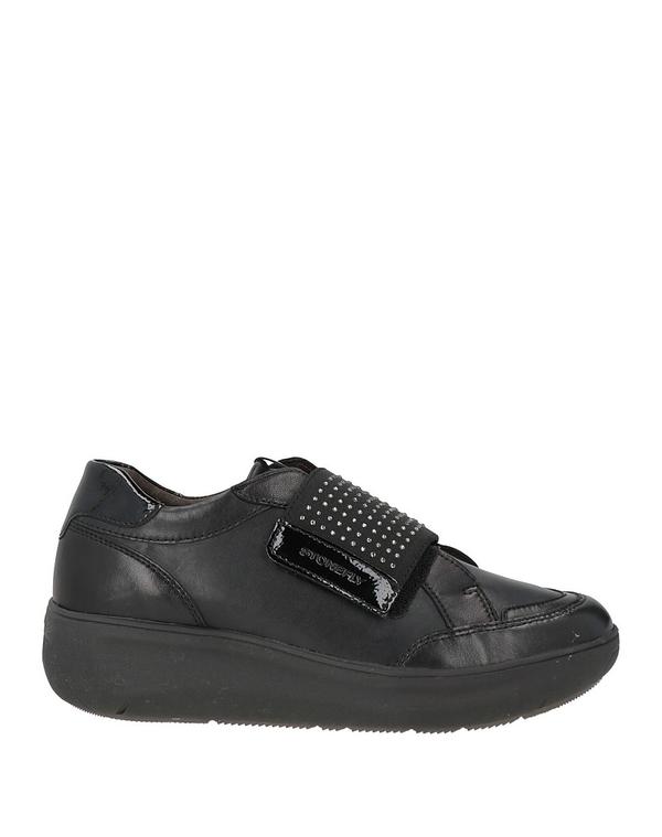 石ころ飛球 レディース シューズ スニーカー STONEFLY Black 黒いこと