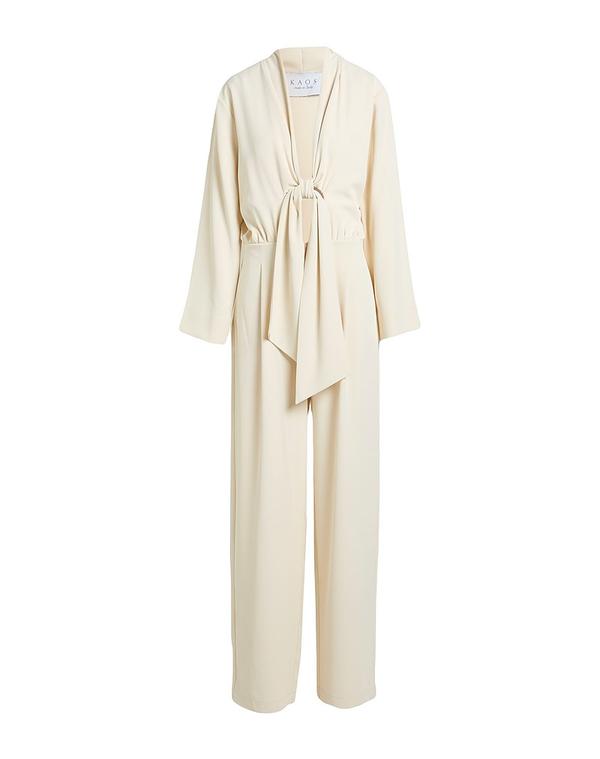 騒々しい混乱 レディース トップス 飛び降りる背広 KAOS Off White 象牙色