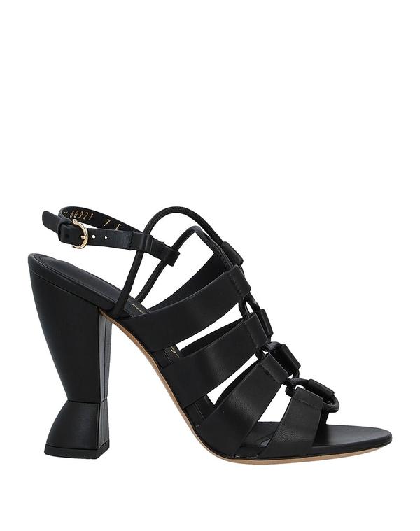 フェラガモ レディース シューズ サンダル FERRAGAMO Black ブラック｜ReVida 店