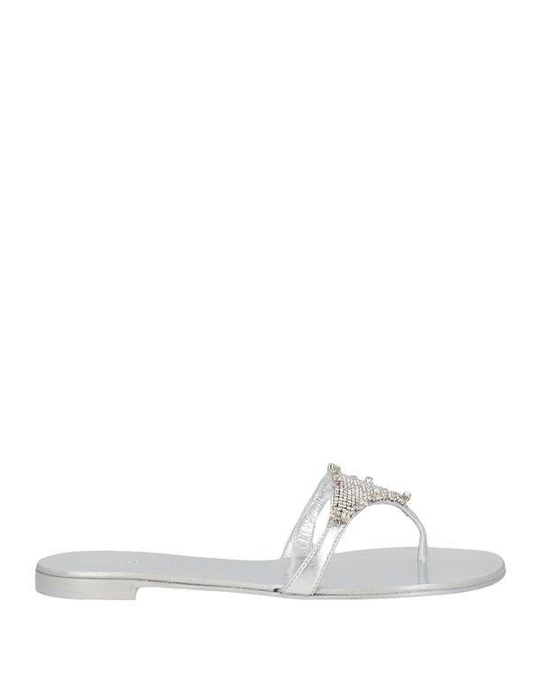 ジュゼッペザノッティ レディース シューズ サンダル GIUSEPPE ZANOTTI Silver しろがね色