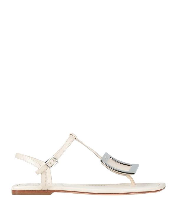 ロジェ・ヴィヴィエ レディース シューズ サンダル ROGER VIVIER Off White 象牙色