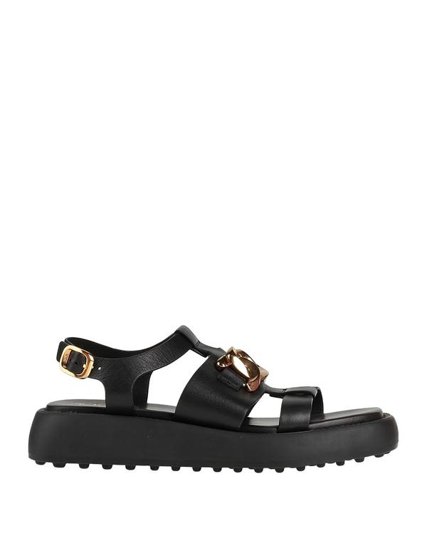 トッズ レディース シューズ サンダル TOD'S Black ブラック｜ReVida 店