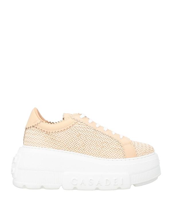 カサディ レディース シューズ スニーカー CASADEI Beige ベージュ