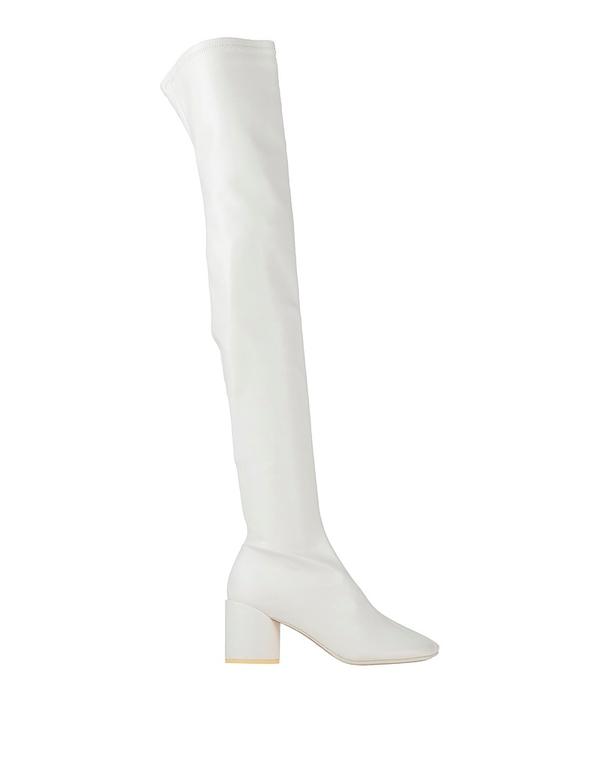 マルタンマルジェラ レディース シューズ ブーツ・レインブーツ MM6 MAISON MARGIELA White 白いこと
