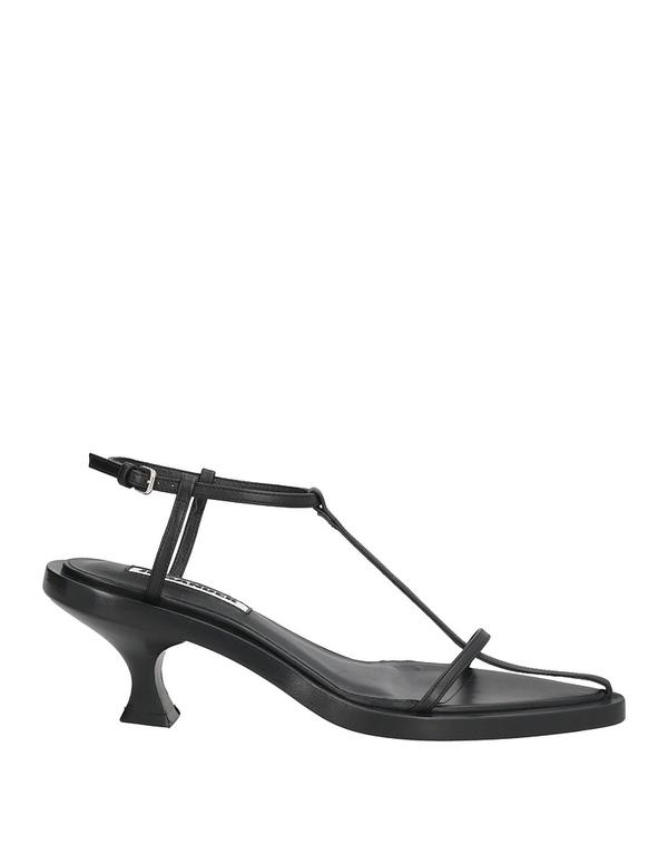ジル・サンダー レディース シューズ サンダル JIL SANDER Black 黒いこと
